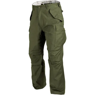 Genuine US M65 Helikon Combat Cargo Trousers Army US Pants Nyco Helikon Olive • $82.95