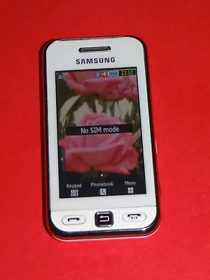 Samsung Tocco Lite GT-S5230 Mobile Phone White • £15