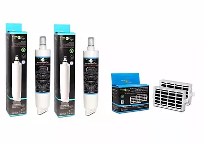 £30.99 • Buy FFL190W Water Filters For Whirlpool Fridge SBS002/4396508 & FFL199W Air Filters