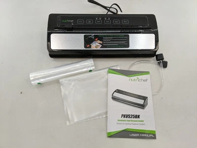 $24.42 • Buy NutriChef PKVS25BK Electric Automatic Food Vacuum Sealer *READ*