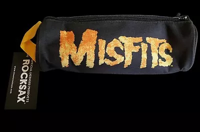 New Misfits Logo Pencil Case Bag Pouch Officially Licensed School Punk Rock  • $12.99