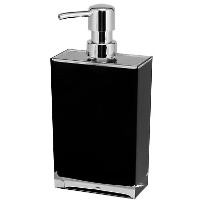 £14.46 • Buy Bremermann Soap Dispenser XL With Approx. 500 Ml Filling Quantity, Plastic Square, Black