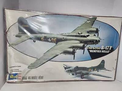 New 1978 1/48 Scale Revell B-17F “Memphis Belle” Model Kit - Packaging Has Rips • $89.99