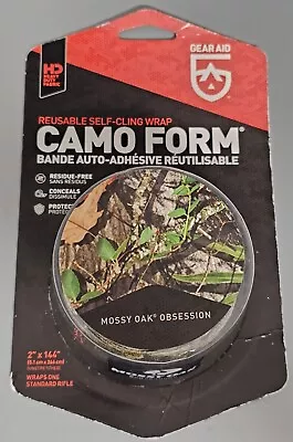 Gear Aid Camo Form Reusable Heavy Duty Fabric Wrap Mossy Oak Obsession • $12.94