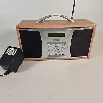 Acoustic Solutions PD2 Wooden Portable Digital DAB/FM Radio Power Adapter Tested • £25.95