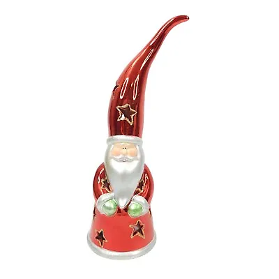 Mark Roberts Santa Hat Face Figure Christmas Votive Candle Holder Holiday 12.8  • $49.98