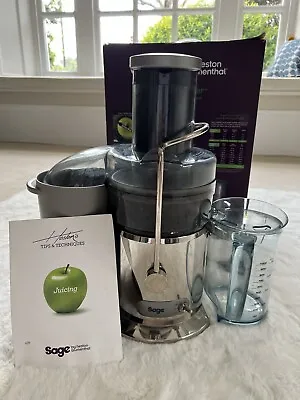 £33 • Buy Sage BJE430SIL The Nutri Cold Spin Juicer - Silver