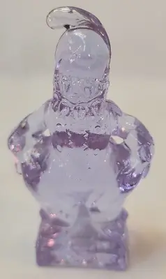 1983 MOSSER GLASS Purple MINDY CLOWN The  I  Piece  So Glad...End Of Rainbow    • $15