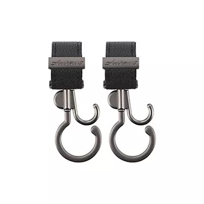 AURAUS Stroller Hooks For Hanging Diaper Bags - Double Hook Mommy Stroller C... • $19.21