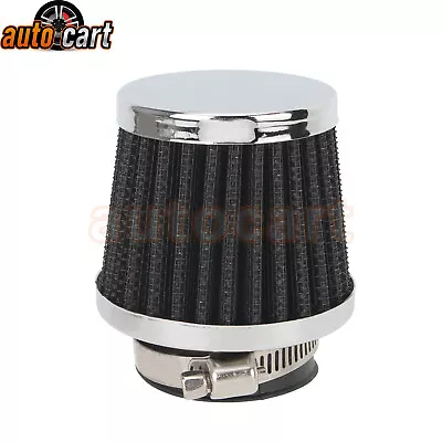 28mm Universal Pod Air Filter Chrome For Honda CRF50 Pit Mini Moped Bike Go Kart • $7.96