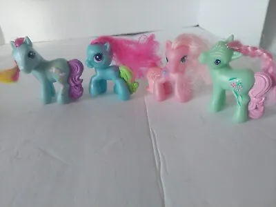 My Little Pony Kids Meal Happy Meal Toys Mini My Little Ponies SET 4 • $5