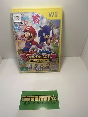 Nintendo Wii Game - Mario & Sonic At The London 2012 Olympic 🇦🇺 Seller • $39.99