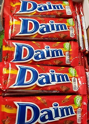 DAIM BARS FULL BOX OF 36x28g. BEST BEFORE 01/02/2024 • £21.99