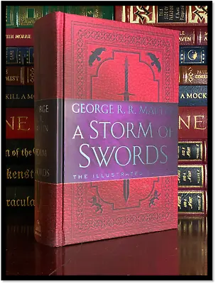 £97.12 • Buy A Storm Of Swords ✎SIGNED By GEORGE MARTIN New Illustrated Game Thrones Hardback