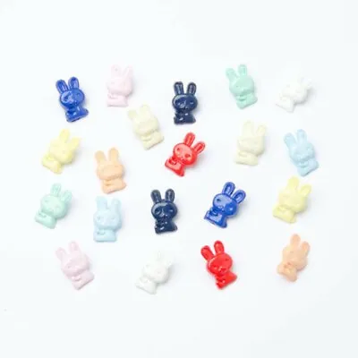 Mixed Bunny Rabbits Buttons 17mm Plastic Shank Novelty • £1.95