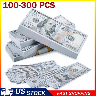 100-400PCS Prop Fake Looks Best Toys Money For Pretend Play Music Birthday Party • $7.99