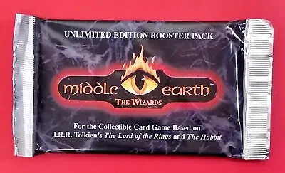 Middle Earth CCG The Wizards Unlimited Edition Sealed Booster Pack • $8