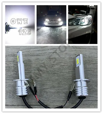 H1 6000K Super Bright White 7000LM CSP LED Bulb Kit High Low Beam Fog DRL Light • $20.99