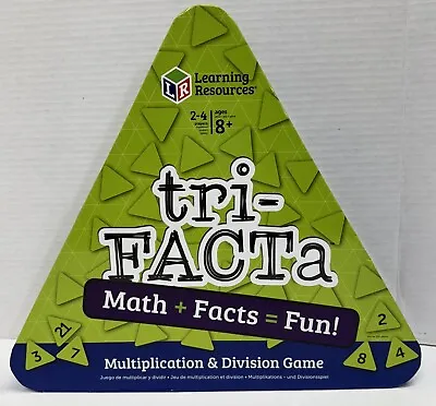 Learning Resources Tri-FACTa™ Multiplication & Division Game Homeschool Complete • $16.14