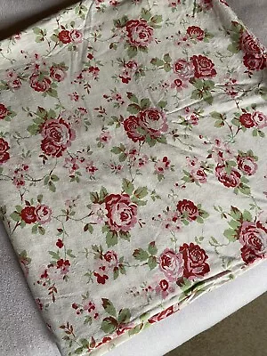 Ikea Cath Kidston Rosalie King Size Duvet Set White Background • £30