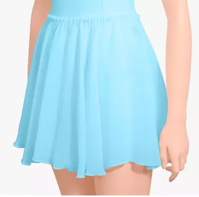 Ballet/figure Skating Chiffon Skirt Baby Blue • $24