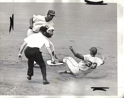 1964 Baseball Wire Photo Andre Rodgers Chicago Cubs Ron Hunt New York Mets • $19.99