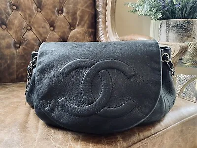$2995 • Buy Chanel Timeless Half Moon Flap Bag