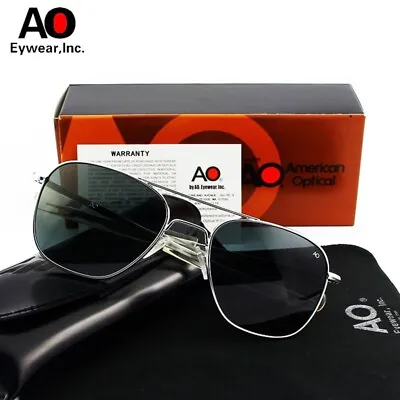 New Vintage Sunglasses Men Glass Lens W/Box American Optical Driving Glasses • $30.99