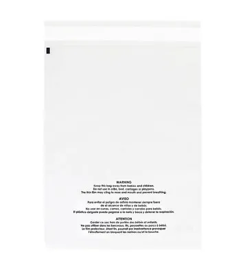 10x13 - 25 Ct Poly Bags Self Sealing Clear Poly Mailers Package Plastic T-shirt • $3.99