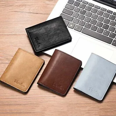 $12.99 • Buy Small Wallet PU Leather Purses Mini Wallets Card Holder Portable Coin Purse