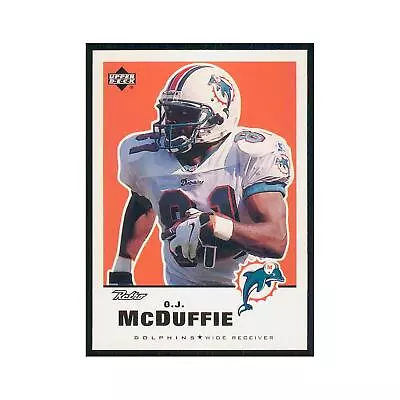 1999 Upper Deck Retro O.J. McDuffie Dolphins #80 • $1.85