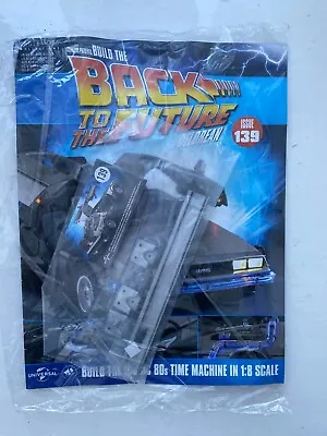 1:8 Scale Eaglemoss Back To The Future Build Your Own Delorean Issue 139 W/ Part • $95.80