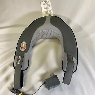 Neck And Shoulder Massager With Heat HoMedics Travel Pillow. • $28