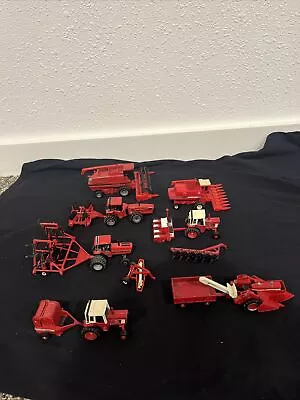 Ertl Farm Equipment Tractor Die Cast Vintage Toy Lot • $85