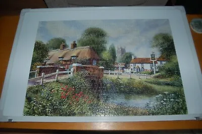 £6.50 • Buy Gibsons Heritage 1000 Piece Jigsaw. Heart Of The Village. Terry Harrison.