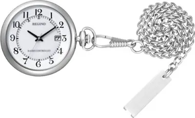 [Citizen] Pocket Watch Reguno Solar Tech KL7-914-11 Silver • $314.52