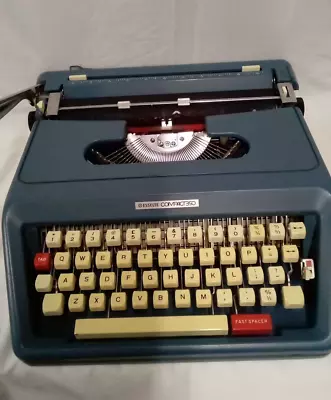 Vintage Esselte Compact 350 Portable Manual Typewriter • £4.99