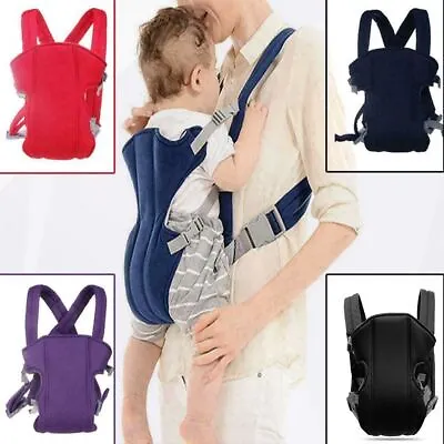 £9.99 • Buy Adjustable Infant Baby Carrier Wrap Sling Hip Seat Newborn Backpack Breathable