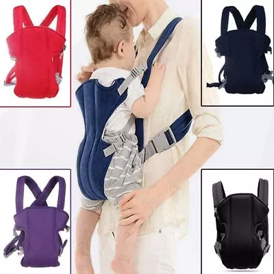 Adjustable Infant Baby Carrier Wrap Sling Hip Seat Newborn Backpack Breathable • £9.99