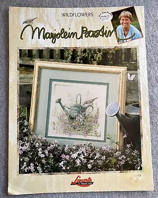 Marjolein Bastin Wildflowers 3256 Cross Stitch Pattern/Chart ONLY Watering Can • $8.99