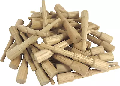 Miller Dowel Pack 100 Each 1x Stepped Oak Dowels For Stock Up To 1 Thick • $58.49