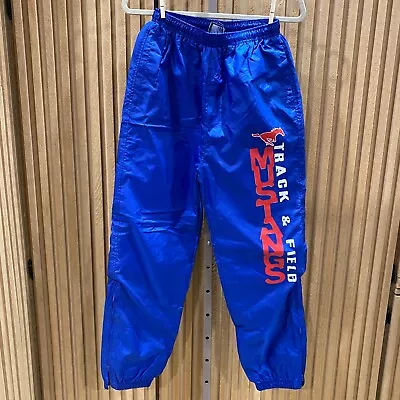 Holloway Pants Mens S Blue 80s/90s Mustangs Track Running Mens  • $17.77