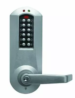 Kaba E-Plex 5000 Series Cylindrical Electronic Pushbutton Lock (E5031SWL626) • $526.12