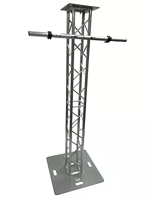 $499.99 • Buy 6.56 FT Aluminum Plasma TV Mount Stand Stage DJ Lighting Truss Totem 8 X8  Truss