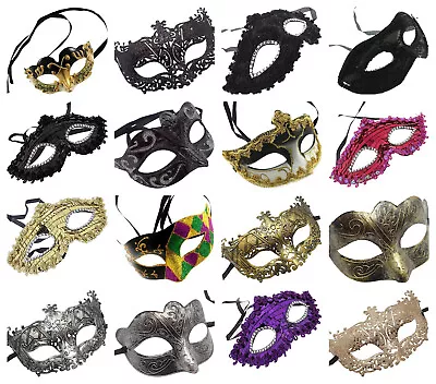 Masquerade Mask / For Women And Men / Venetian Halloween / Cosplay / Choose • £8.69