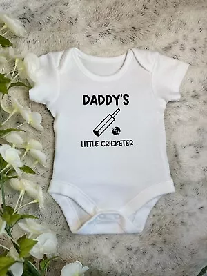 Cricket Mad Daddy Baby Grow In A Variety Of Sizes With FREE Delivery • £9