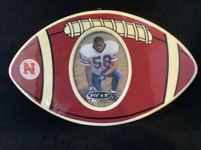 £14.78 • Buy Retro Nebraska Huskers Football Shape Picture Frame Preowned 10x6.25” JG