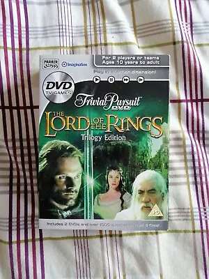 £5 • Buy Lord Of The Rings Trivial Pursuit Dvd