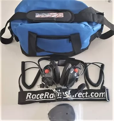 $199.99 • Buy Racing Dual Radio Headset Motorola Dual Ports Dual Ptt
