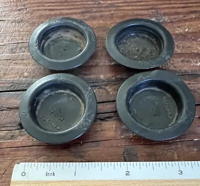 Vintage Fender Guitar Amplifier Original Speaker Cabinet Head Feet Cups Set Of 4 • $36